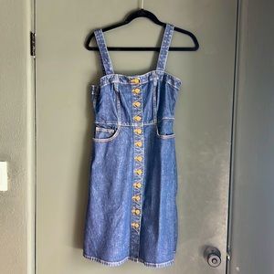 Madewell Denim Overall Dress